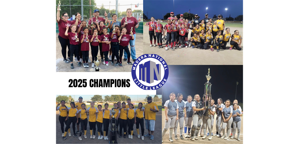2025 champion Teams for softball 