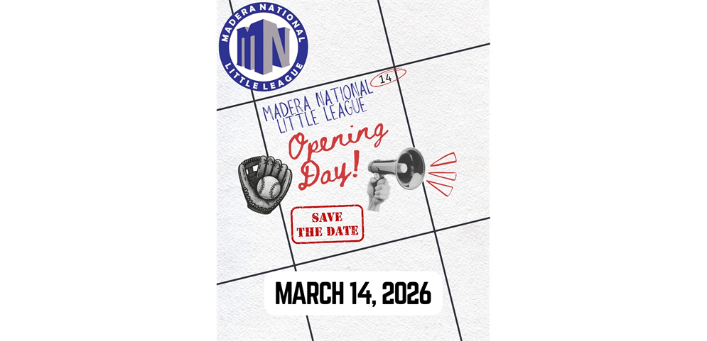 Mark your calendars for opening day! 